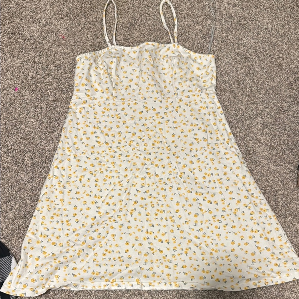 Floral Spaghetti Strap Dress